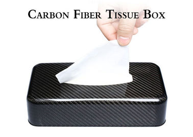 صندوق مناديل من ألياف الكربون خفيف الوزن ورفيع للغاية