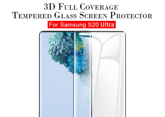 Samsung S20 Ultra 3D Full Cover 9H واقي مقوى