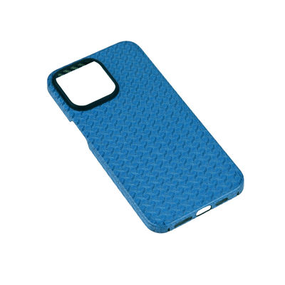 جراب هاتف من ألياف الكربون والأراميد الملون حسب الطلب لعام 2024 لجهاز iPhone 16 Pro Max بسماكة 0.8 مم ووزن 16 جرامًا