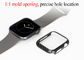 علبة ساعة من ألياف الأراميد اللامعة ضد الصدمات لسلسلة Apple Watch 4 5
