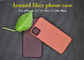 iPhone 11 Pro Max Aramid Fiber iPhone Case حسب الطلب تصميم غطاء هاتف من الكربون