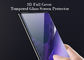 واقي شاشة زجاج مقوى ثلاثي الأبعاد AGC لهاتف Samsung Note 20 Ultra