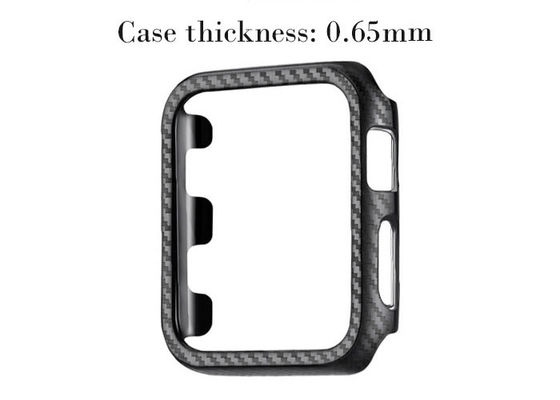 مقاومة الصدمات Apple Watch Series 4 44mm Case من ألياف الكربون