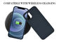 مقاومة للخدش سطح غير لامع أزرق iPhone 12 من ألياف الكربون الأراميد